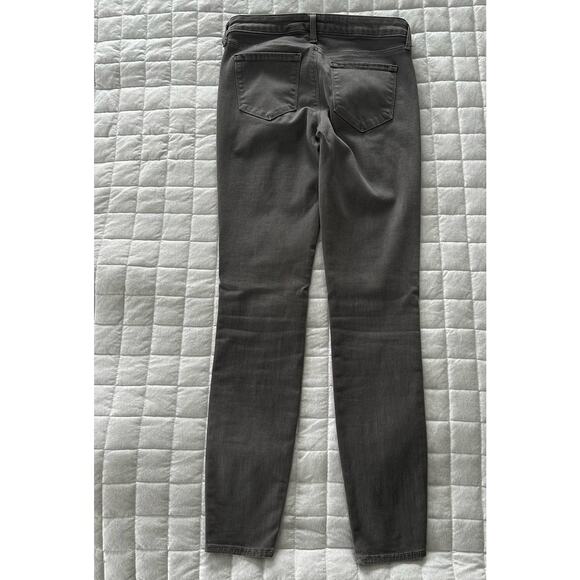 LAGENCE Jeans Womens Gray Chantal Low Rise Skinny Stretch Ankle 26 - Picture 3 of 12